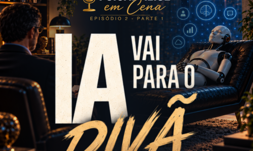 Arte de divulgação: Psicanálise em Cena | EP.02 – Parte 1 | IA vai para o Divã